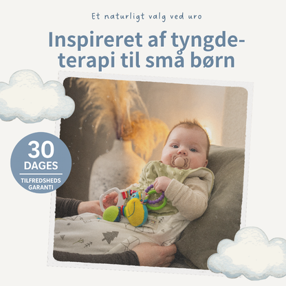 LumiSack – tyngdesovepose til baby